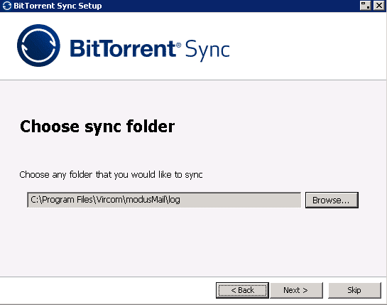 BitTorrent Sync (2) Click to enlarge
