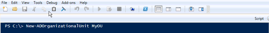 Création d’une unité organisationnelle Windows-PowerShell